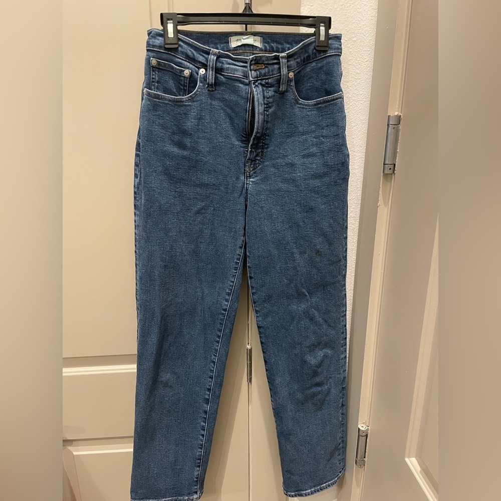 Madewell The Perfect Vintage Straight Jean (Size: 27)